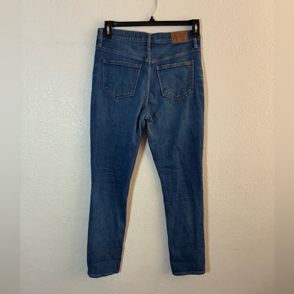 Madewell Women's Blue The High-Rise Slim Boyjean 26 - Picture 3 of 15